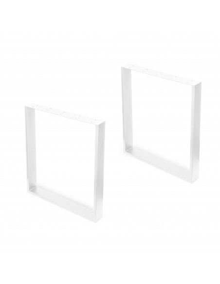 Jeu de pieds rectangulaires Square pour table 