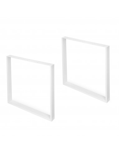 Jeu de pieds rectangulaires Square pour table 