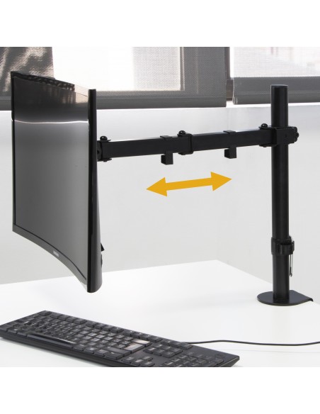 Support écran inclinable et rotatif à 360​° pour table. 