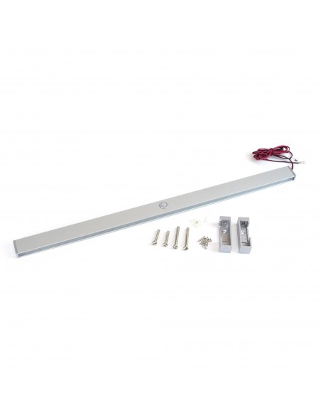 Barre de penderie pour armoire Polux avec lumière LED avec détecteur de mouvement (12V DC) 