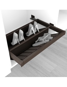 Range-chaussures extractible Moka  2
