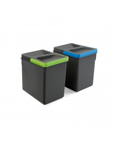 Emuca Poubelles pour tiroir de cuisine Recycle, Hauteur 216 