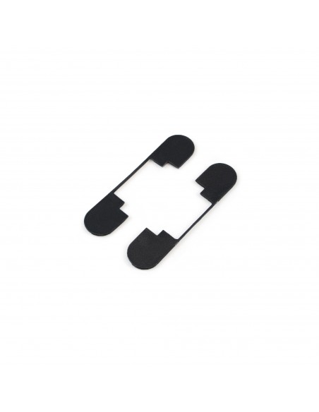 Charnière invisible pour portes, charge de 40 kg, ouverture de 180º, zamak, noir, 2 un. 