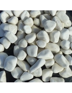 Galets décoratifs - Blanc pur 2