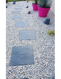 Graviers concassés - Gris / Bleu 2
