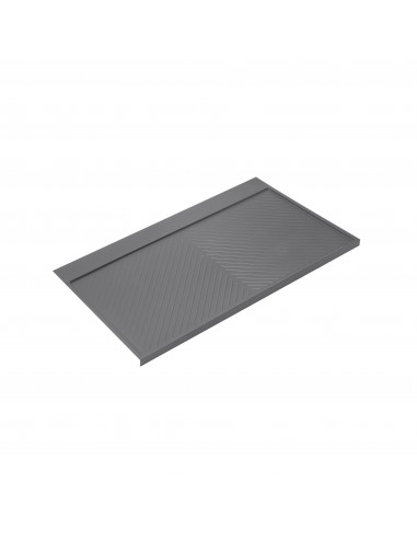 Emuca Protecteurs fond pour la cuisine Sink, M100, 967x580mm, épaisseur de la planchet 16mm, découpable, Plastique, Gris antraci