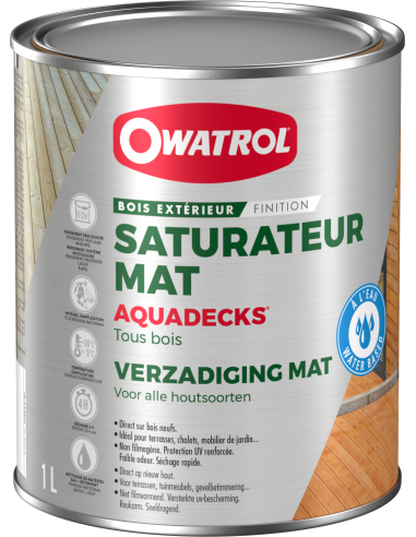 AQUADECKS® : Saturateur bois à l'eau