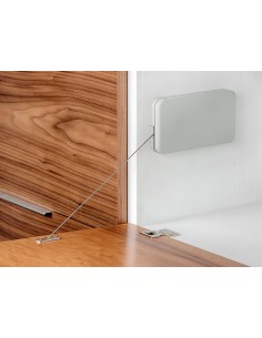 Mécanisme pour portes abattant Miniwinch avec cache  2